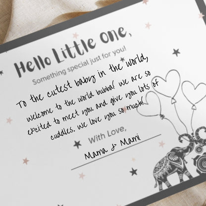 Baby greeting card